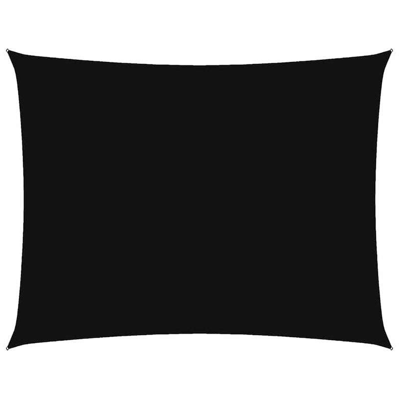 Load image into Gallery viewer, VidaXL Zonnescherm rechthoekig 3,5x5 m oxford stof zwart