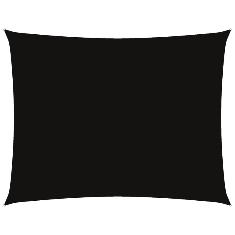 Load image into Gallery viewer, Vidaxl zonnescherm rechthoekig 6x7 m oxford stof zwart
