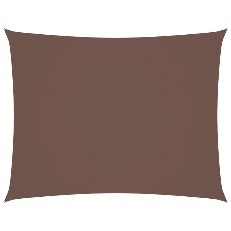 Load image into Gallery viewer, Vidaxl zonnescherm rechthoekig 5x7 m oxford stof bruin