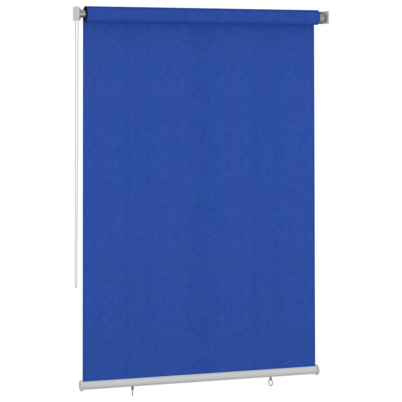Load image into Gallery viewer, Vidaxl rolgordijn voor buiten 160x230 cm hdpe blauw
