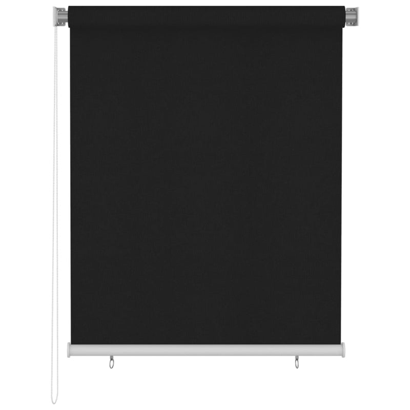 Load image into Gallery viewer, VidaXL Rolgordijn voor buiten 120x140 cm zwart