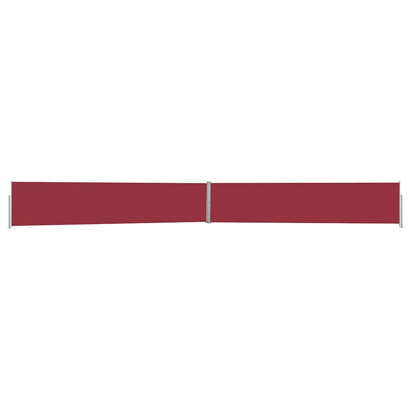 Load image into Gallery viewer, Vidaxl tuinscherm uittrekbaar 140x1200 cm rood