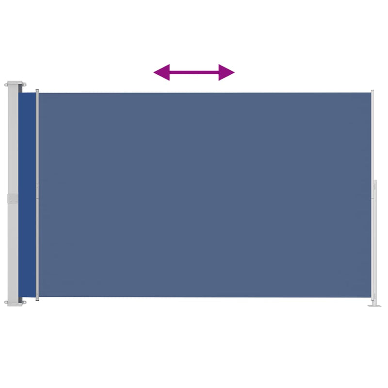 Load image into Gallery viewer, Vidaxl tuinscherm uittrekbaar 180x300 cm blauw
