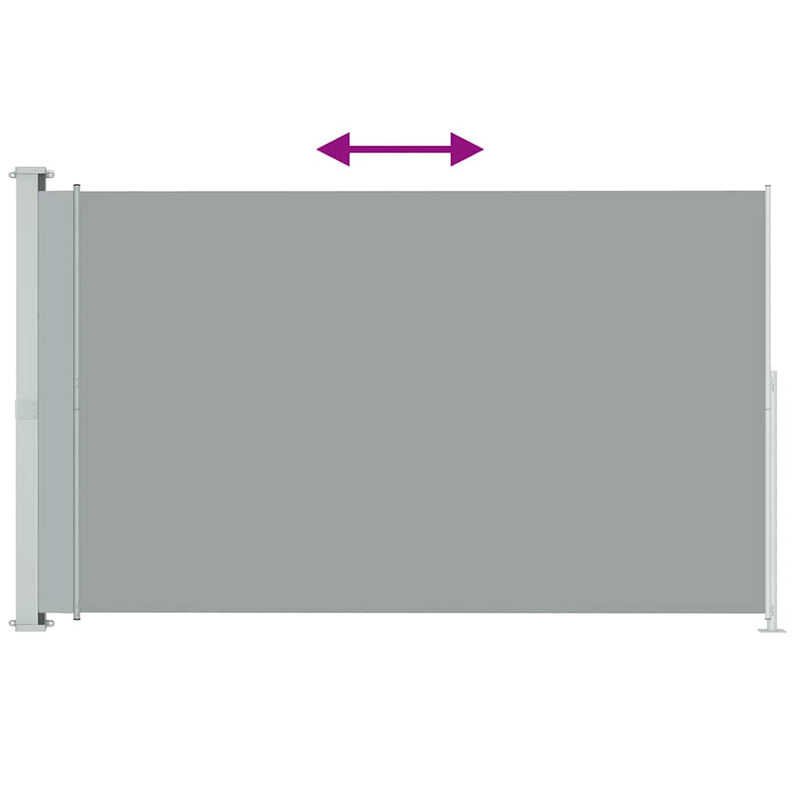 Load image into Gallery viewer, Vidaxl tuinscherm uittrekbaar 200x300 cm grijs