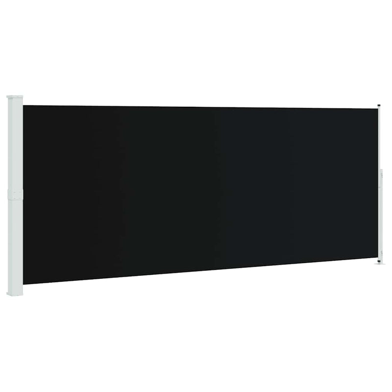 Load image into Gallery viewer, Vidaxl tuinscherm uittrekbaar 200x500 cm zwart