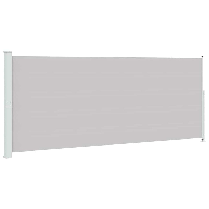 Load image into Gallery viewer, Vidaxl tuinscherm uittrekbaar 200x500 cm grijs