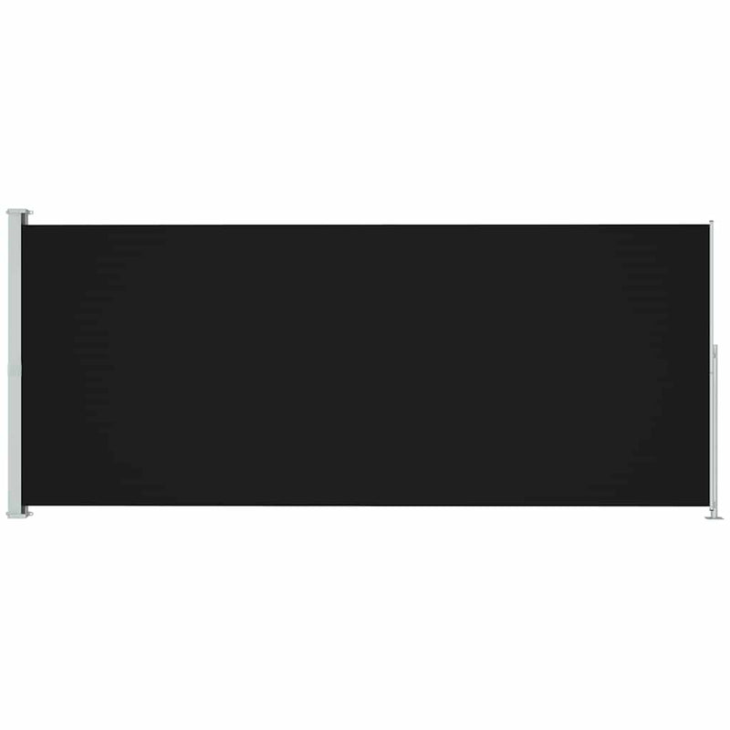 Load image into Gallery viewer, Vidaxl tuinscherm uittrekbaar 220x500 cm zwart
