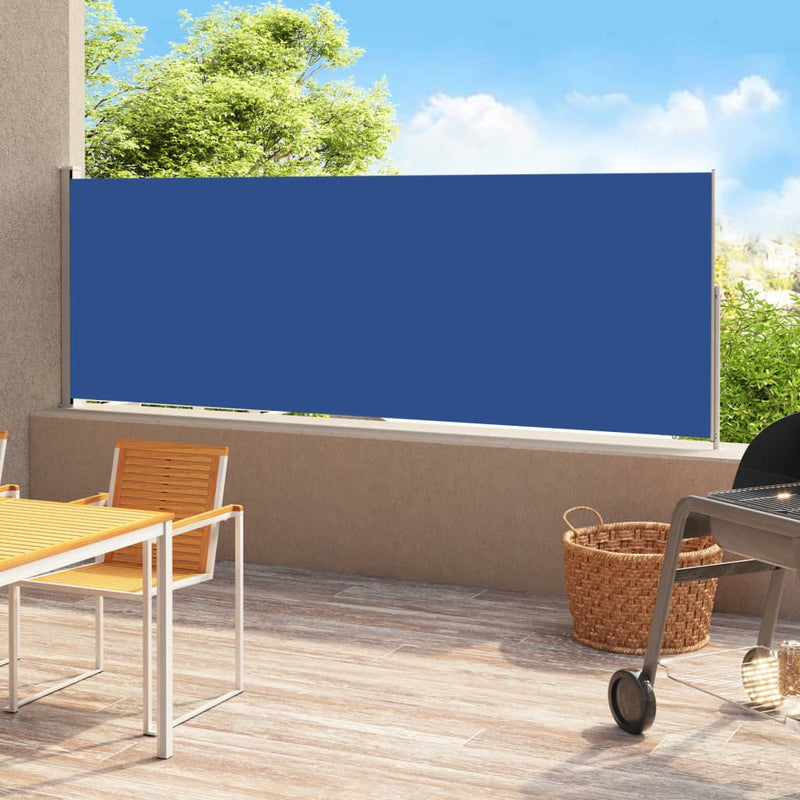Load image into Gallery viewer, Vidaxl tuinscherm uittrekbaar 220x500 cm blauw