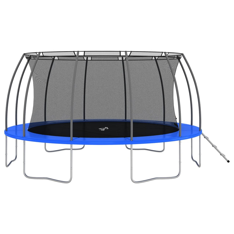 Load image into Gallery viewer, VidaXL Trampolineset rond 150 kg 488x90 cm