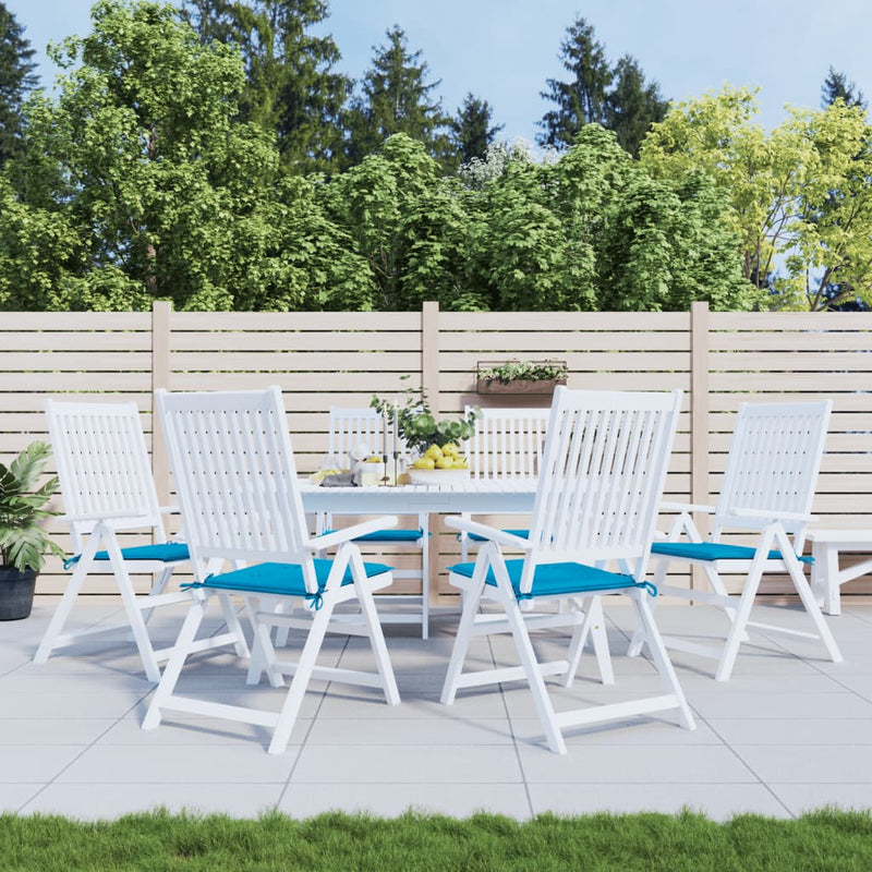 Load image into Gallery viewer, Vidaxl tuinstoelkussens 6 st 50x50x4 cm oxford stof blauw