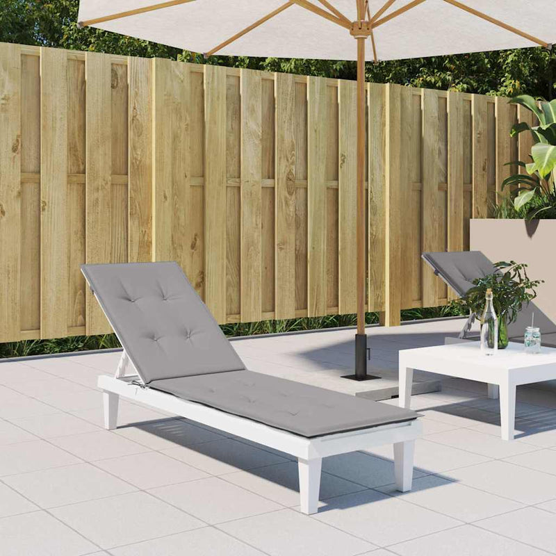 Load image into Gallery viewer, Vidaxl terrasstoelkussen (75+105)x50x4 cm grijs