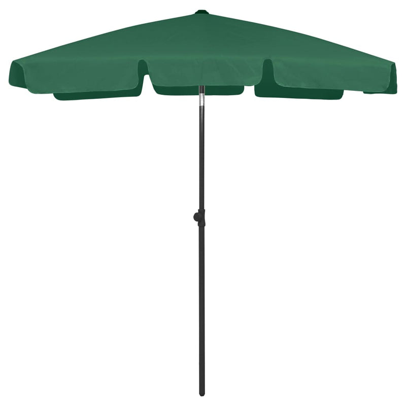 Load image into Gallery viewer, VidaXL Strandparasol 180x120 cm groen