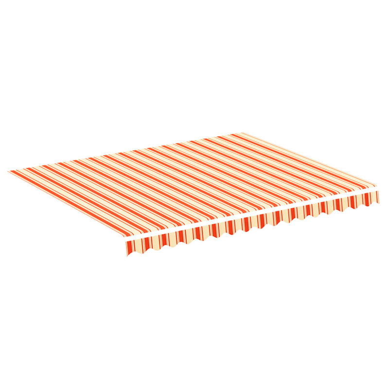Load image into Gallery viewer, Vidaxl vervangingsdoek voor luifel 3x2,5 m geel en oranje