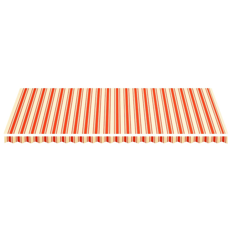 Load image into Gallery viewer, Vidaxl vervangingsdoek voor luifel 6x3 m geel en oranje