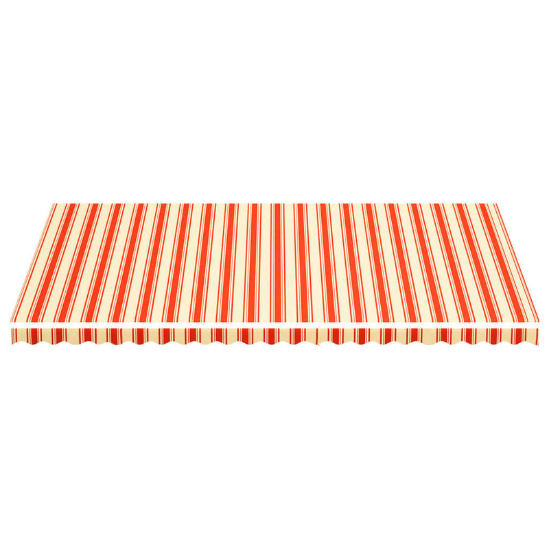 Load image into Gallery viewer, Vidaxl vervangingsdoek voor luifel 6x3,5 m geel en oranje