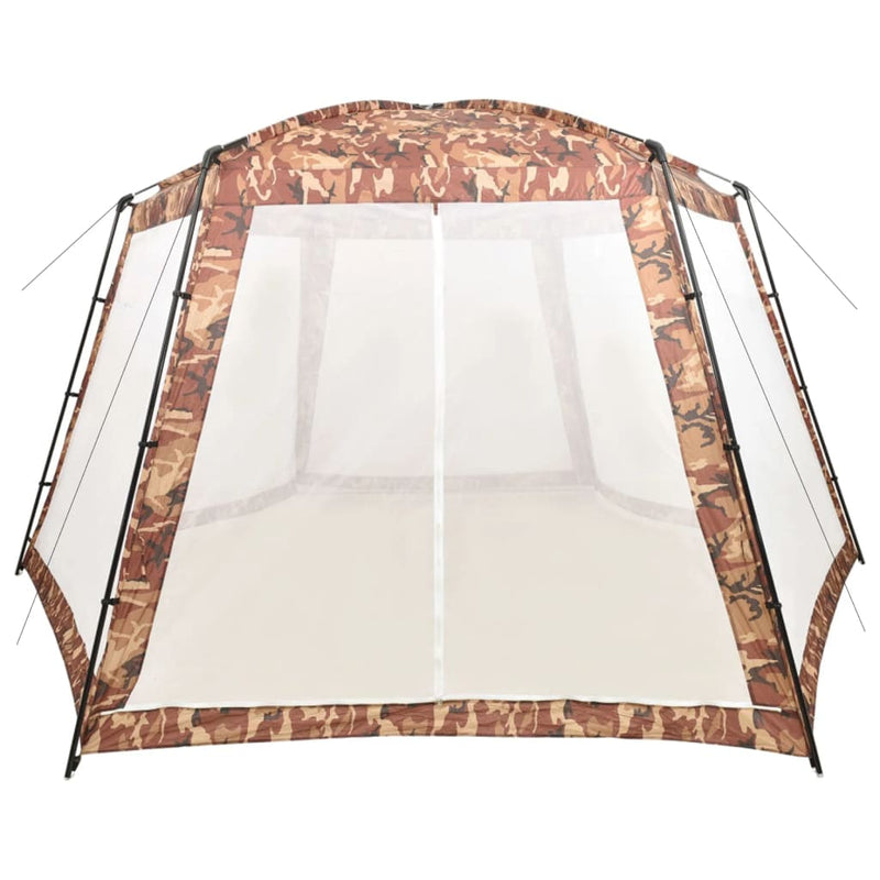 Load image into Gallery viewer, VidaXL Zwembadtent 590x520x250 cm stof camouflage