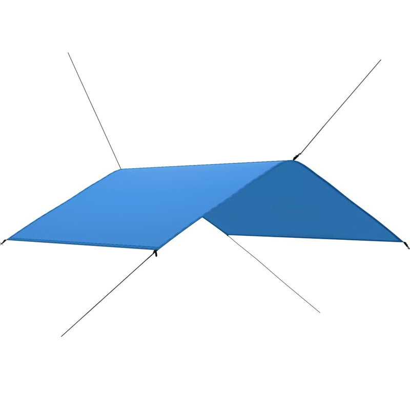 Load image into Gallery viewer, Vidaxl afdekzeil 4x4 m blauw