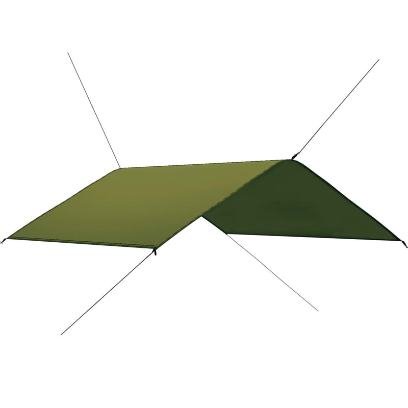 Load image into Gallery viewer, VidaXL Afdekzeil 4x4 m groen