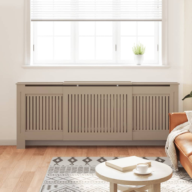 Load image into Gallery viewer, Vidaxl radiatorombouw 205 cm mdf