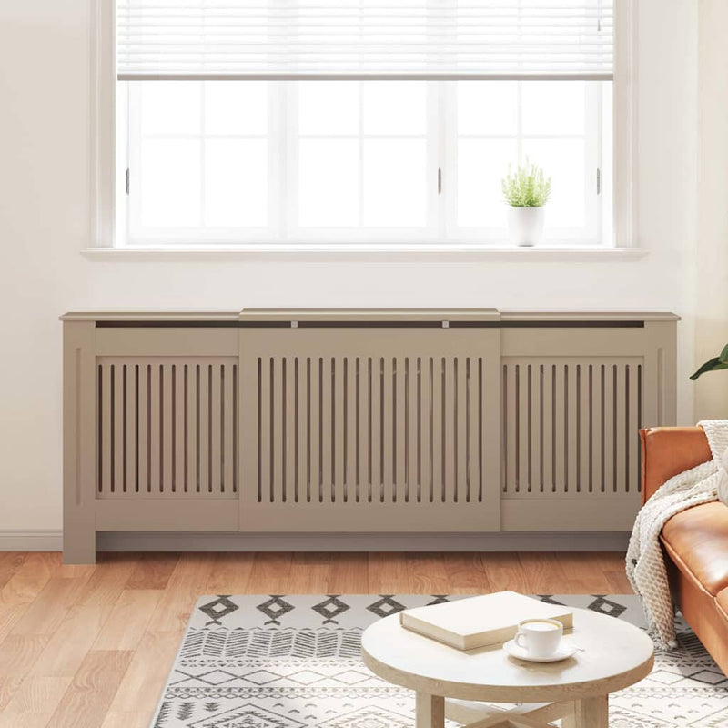 Load image into Gallery viewer, Vidaxl radiatorombouw 205 cm mdf