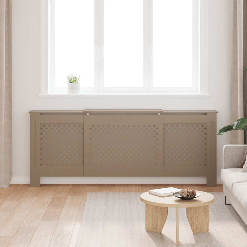 Load image into Gallery viewer, Vidaxl radiatorombouw 205 cm mdf