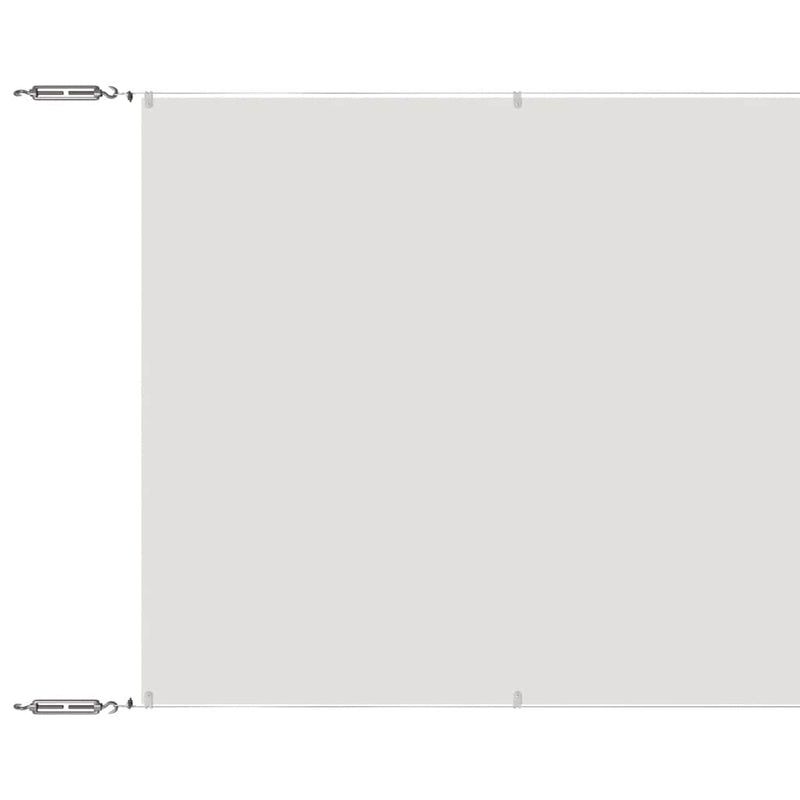 Load image into Gallery viewer, Vidaxl luifel verticaal 60x800 cm oxford stof wit