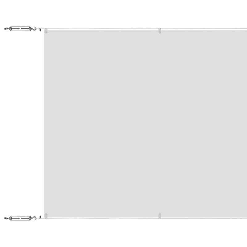 Load image into Gallery viewer, Vidaxl luifel verticaal 100x800 cm oxford stof wit