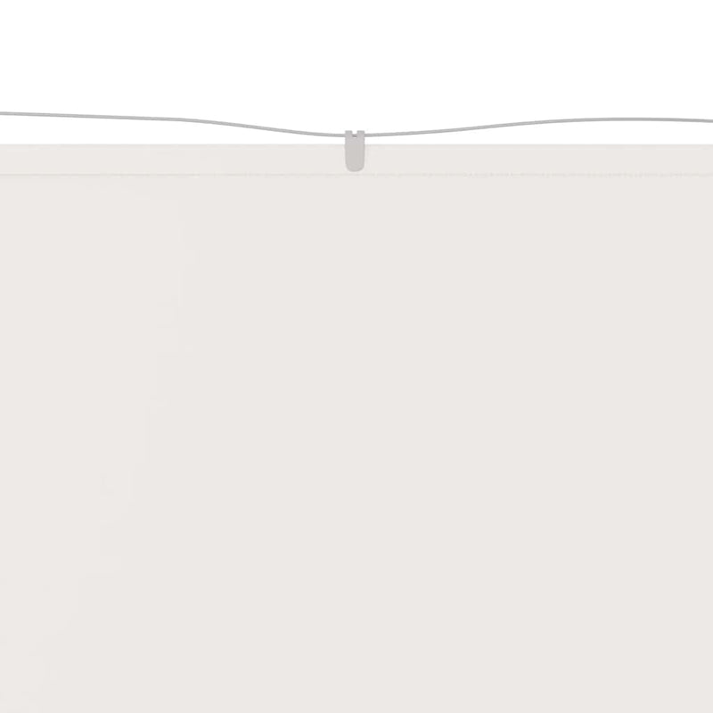 Load image into Gallery viewer, Vidaxl luifel verticaal 100x800 cm oxford stof wit