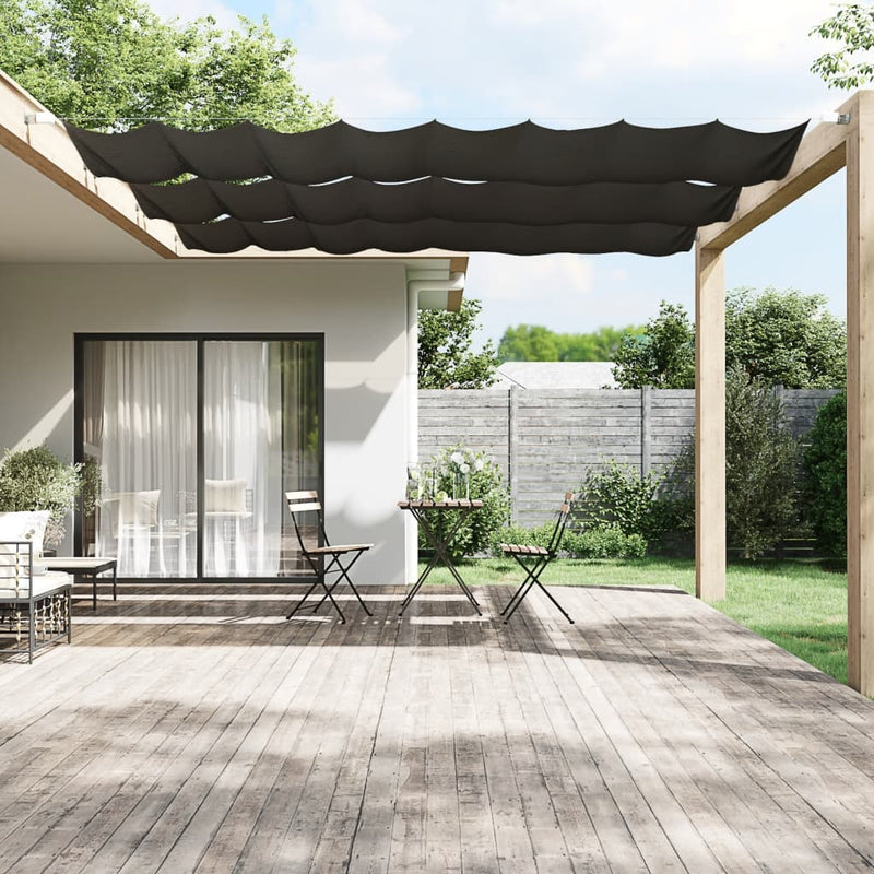 Load image into Gallery viewer, Vidaxl luifel verticaal 60x420 cm oxford stof antracietkleurig