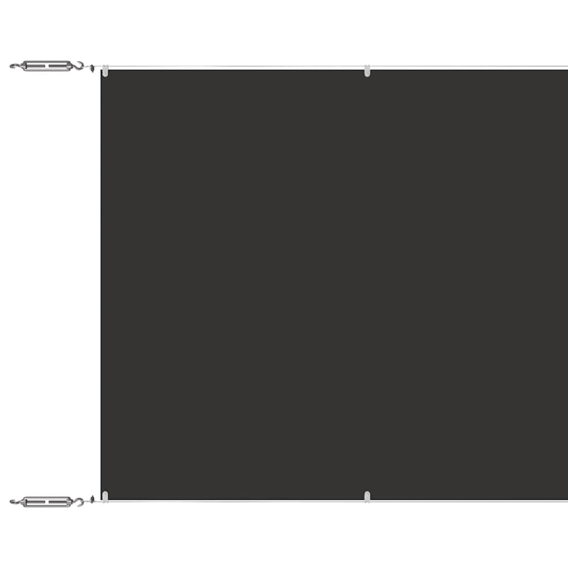 Load image into Gallery viewer, Vidaxl luifel verticaal 140x600 cm oxford stof antracietkleurig