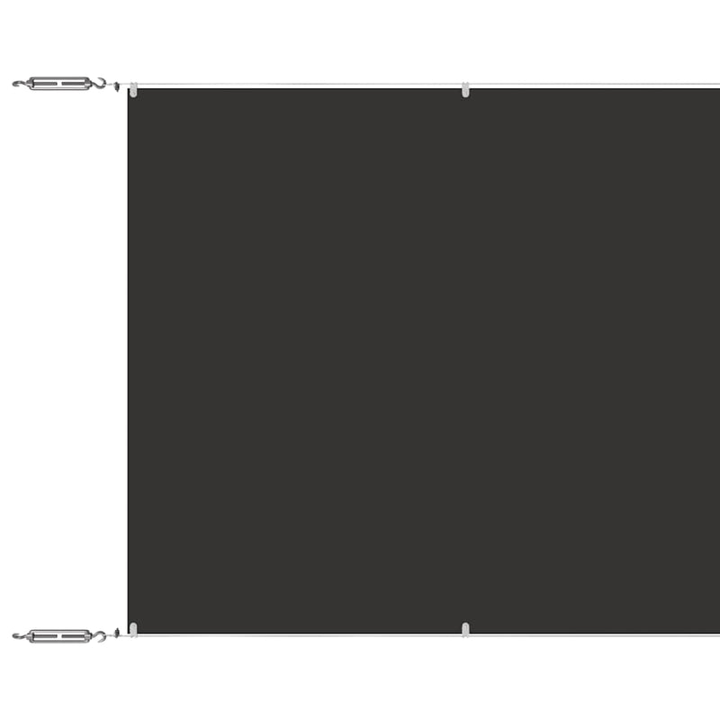 Load image into Gallery viewer, Vidaxl luifel verticaal 140x800 cm oxford stof antracietkleurig