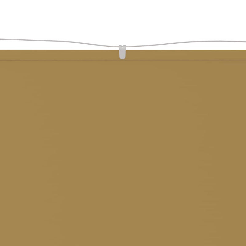 Load image into Gallery viewer, Vidaxl luifel verticaal 60x1000 cm oxford stof beige