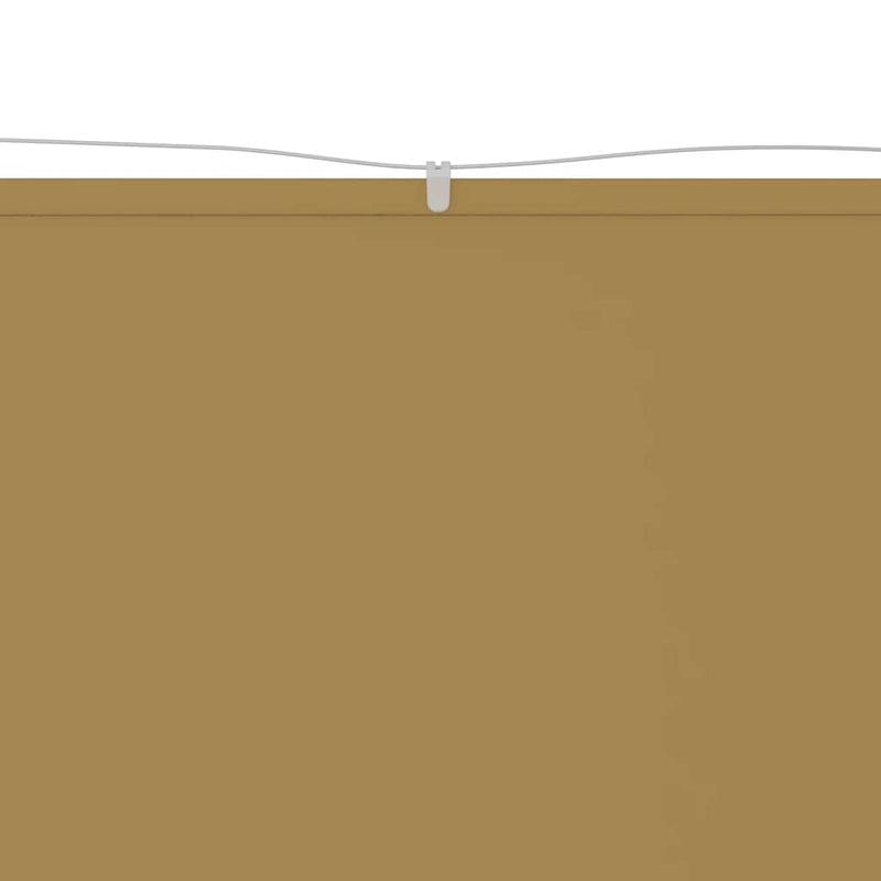 Load image into Gallery viewer, Vidaxl luifel verticaal 100x800 cm oxford stof beige