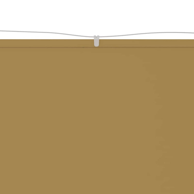 Load image into Gallery viewer, Vidaxl luifel verticaal 140x1200 cm oxford stof beige