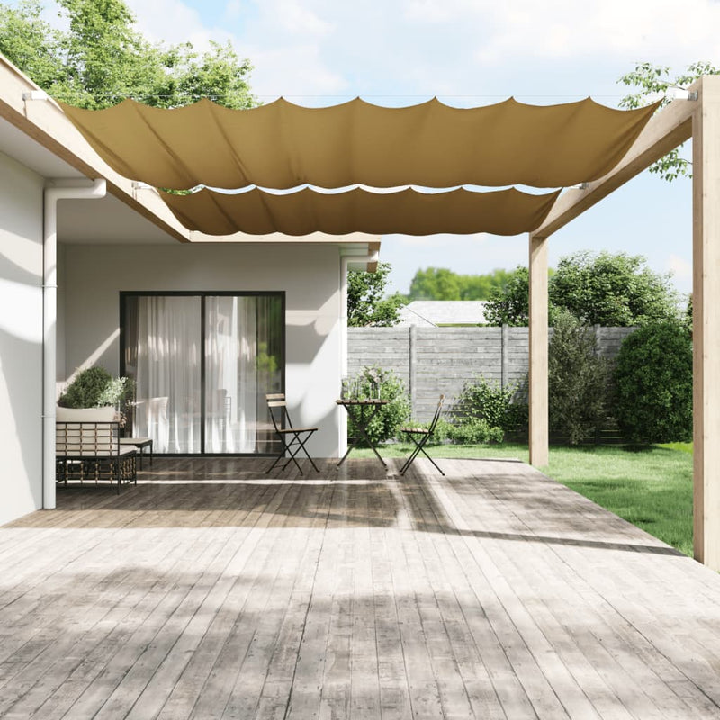 Load image into Gallery viewer, Vidaxl luifel verticaal 300x360 cm oxford stof beige