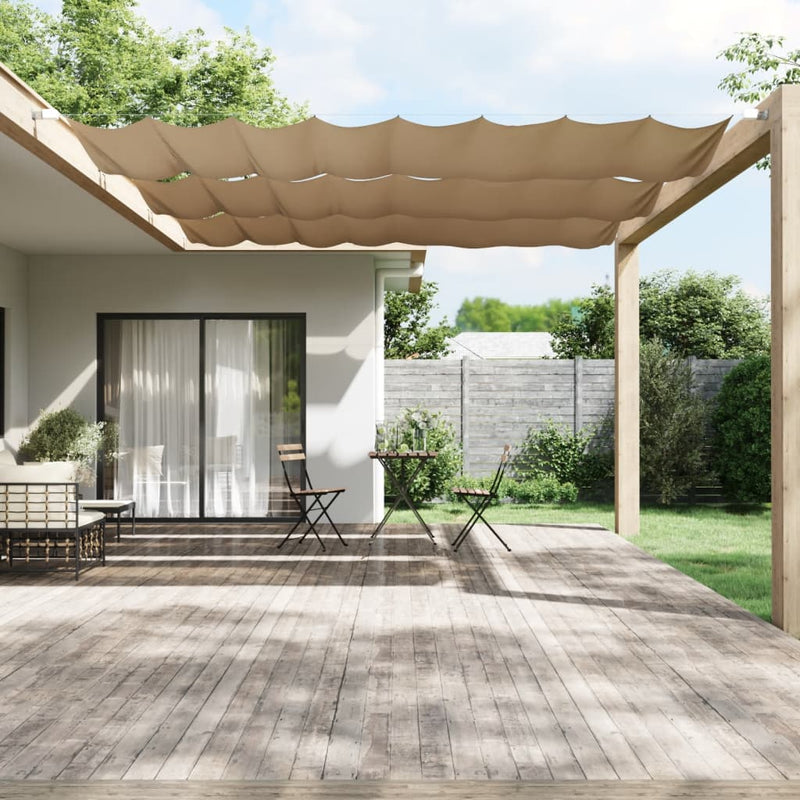 Load image into Gallery viewer, Vidaxl luifel verticaal 140x360 cm oxford stof taupe