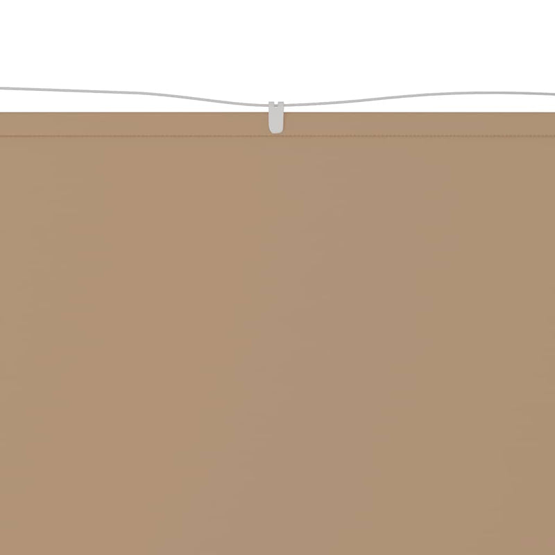 Load image into Gallery viewer, Vidaxl luifel verticaal 140x800 cm oxford stof taupe