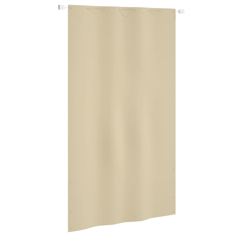 Load image into Gallery viewer, Vidaxl balkonscherm 140x240 cm oxford stof beige