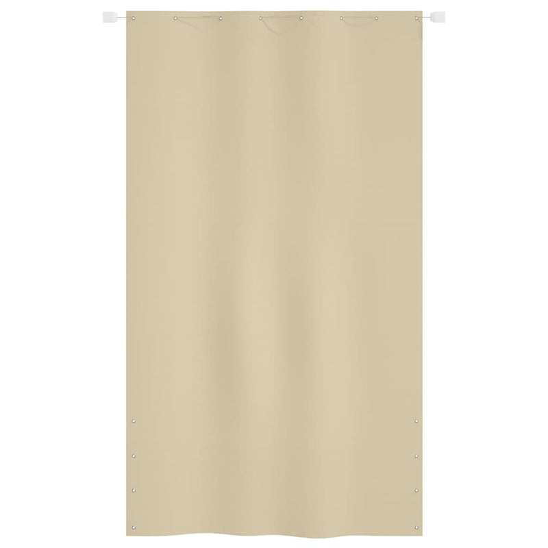 Load image into Gallery viewer, Vidaxl balkonscherm 140x240 cm oxford stof beige