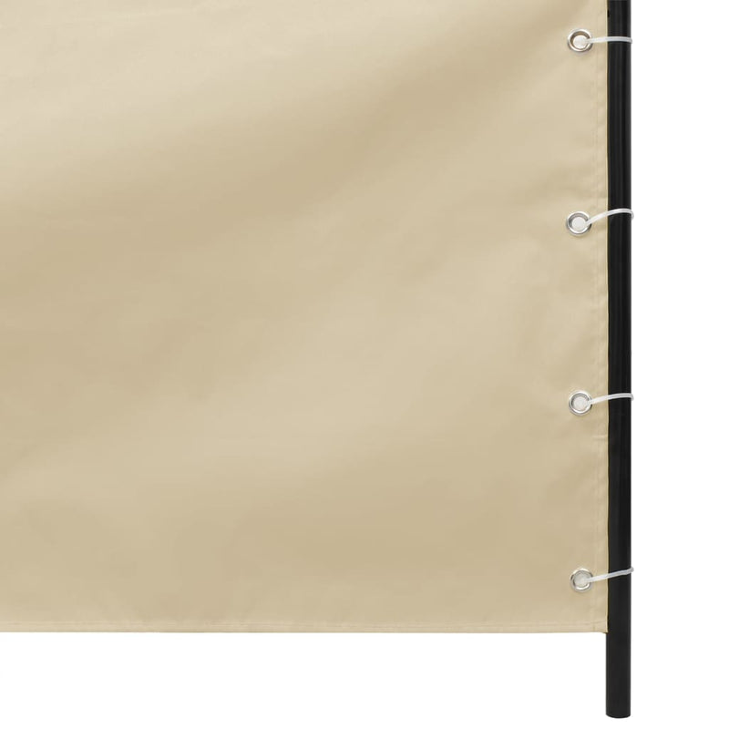 Load image into Gallery viewer, Vidaxl balkonscherm 140x240 cm oxford stof beige
