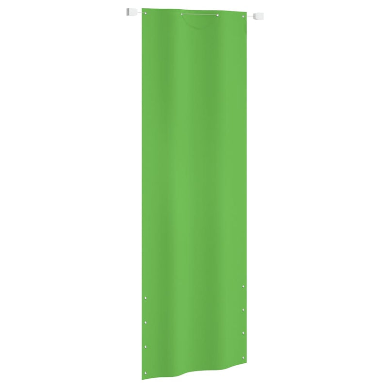 Load image into Gallery viewer, Vidaxl balkonscherm 80x240 cm oxford stof lichtgroen