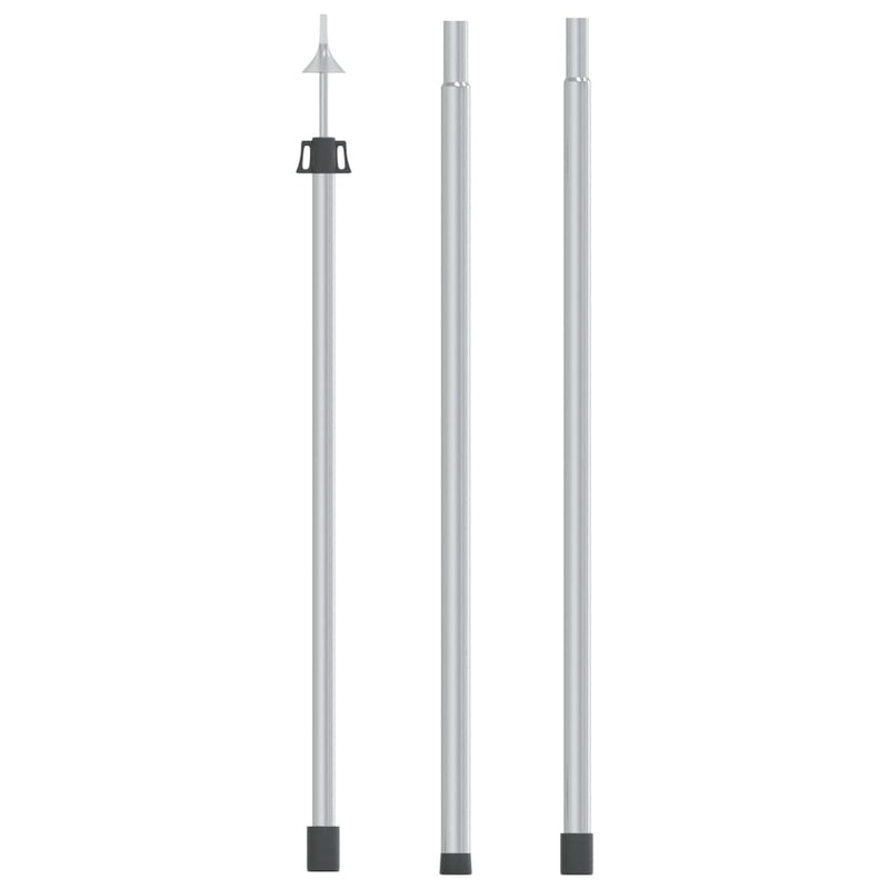 Load image into Gallery viewer, Vidaxl luifelstok telescopisch 102-260 cm aluminium