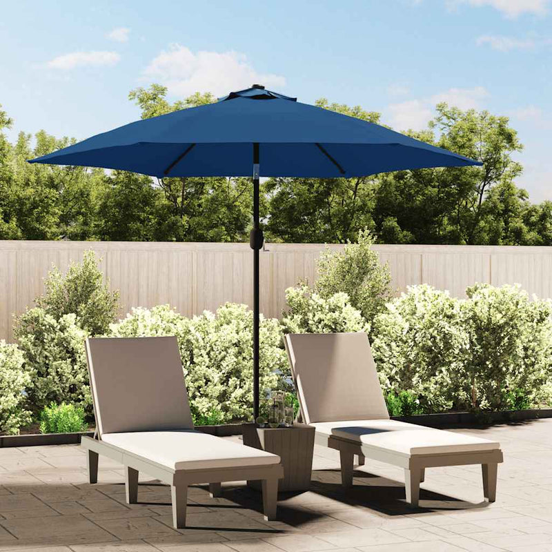Load image into Gallery viewer, Vidaxl vervangingsdoek voor parasol 300 cm azuurblauw