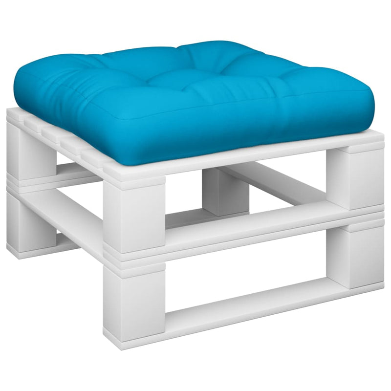 Load image into Gallery viewer, Vidaxl palletkussen stof blauw