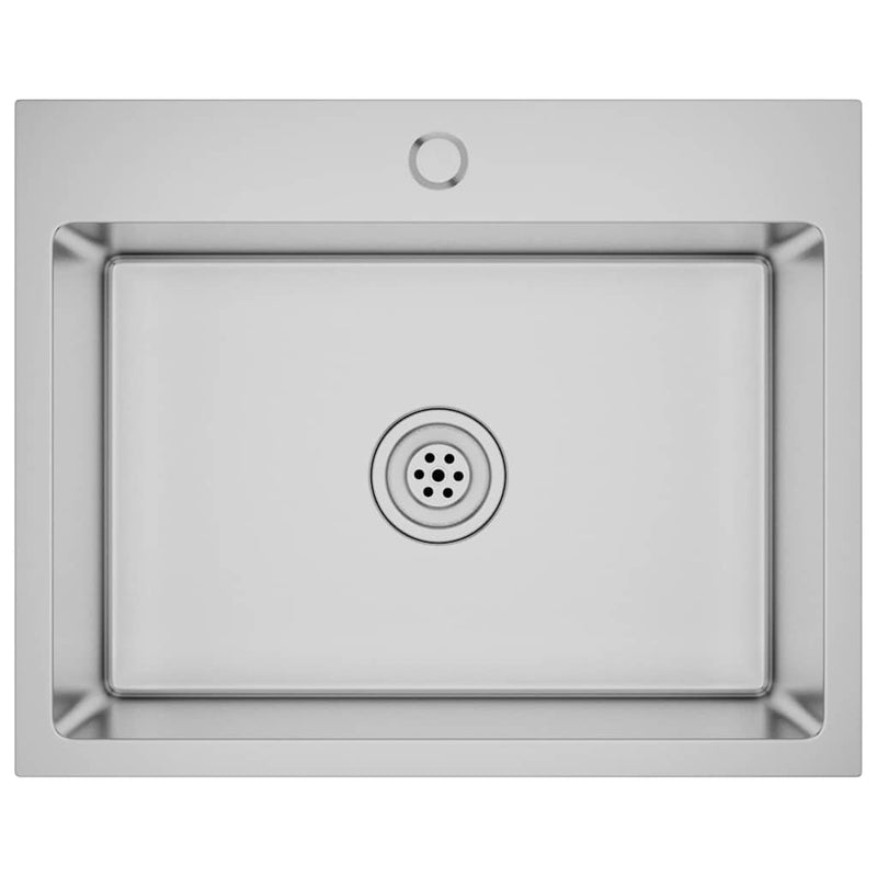 Load image into Gallery viewer, Vidaxl gootsteen handgemaakt roestvrij staal