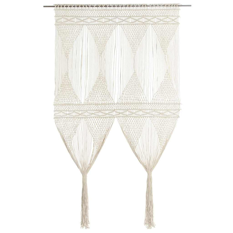 Load image into Gallery viewer, Vidaxl gordijn macramé 140x240 cm katoen