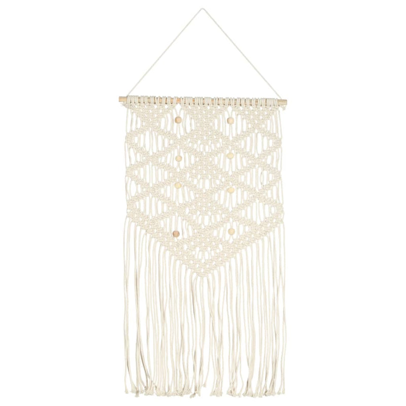 Load image into Gallery viewer, Vidaxl wandhanger macramé 40x80 cm katoen