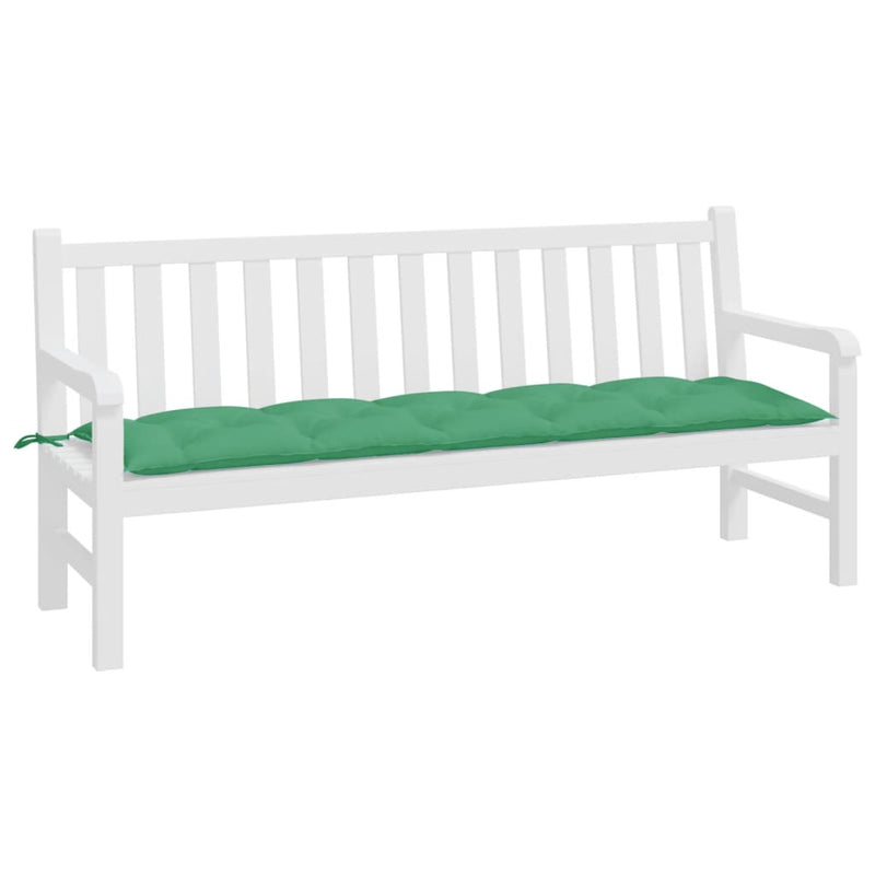 Afbeelding laden in galerijviewer, Vidaxl tuinbankkussen 180x50x7 cm oxford stof groen