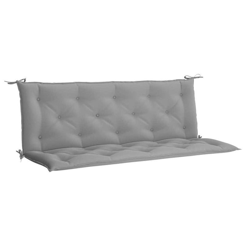 Load image into Gallery viewer, Vidaxl tuinbankkussen 150x(50+50)x7 cm oxford stof grijs