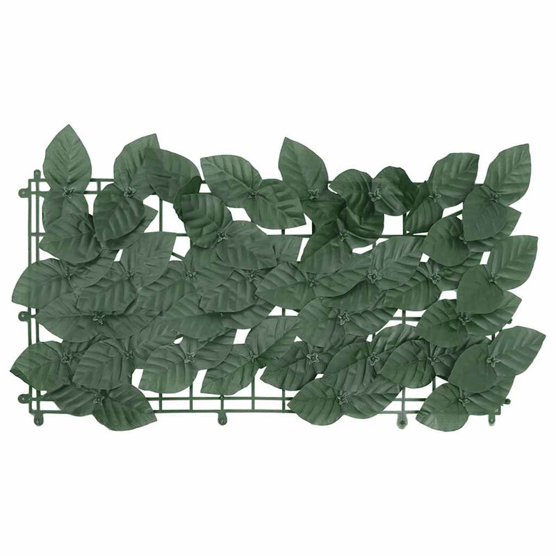 Load image into Gallery viewer, Vidaxl balkonscherm met donkergroene bladeren 300x150 cm